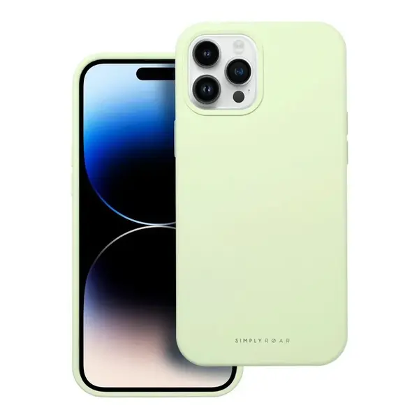 Roar Cloud-Skin, iPhone 12 Pro Max, světle zelený