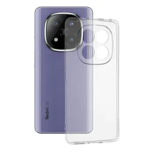 Techsuit Clear Silicone, Xiaomi Redmi Note 14 Pro Plus 5G