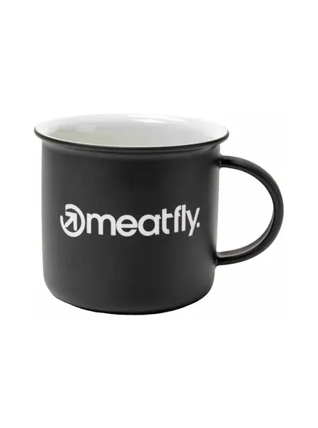 Meatfly hrníček 0,46 L | Černá | Objem 0,46 L