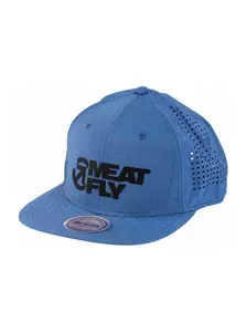 Meatfly kšiltovka Keery Perfor Snapback Blue / Black Revital | Černá | Velikost One Size
