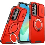 Camslide Stand obal, Samsung Galaxy A17, červený