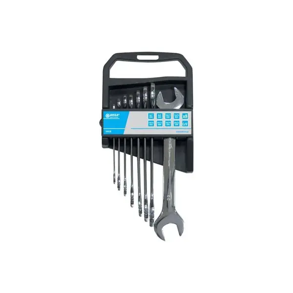 Klíče otevřené oboustranné 6 ks, 6x7 - 16x17 mm, PROLINE