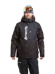 Meatfly pánská SNB & SKI bunda Manifold Morph Black | Černá | Velikost XXL