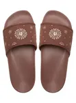 Roxy dámské pantofle Slippy IV Chocolate | Hnědá | Velikost 8 US