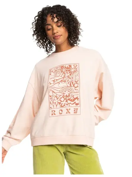 Roxy dámská mikina Take Your Place C Pale Dogwood | Růžová | Velikost L