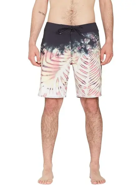 Volcom pánské plavky Mad Wash Mod 19 Whitecap Grey | Šedá | Velikost 36