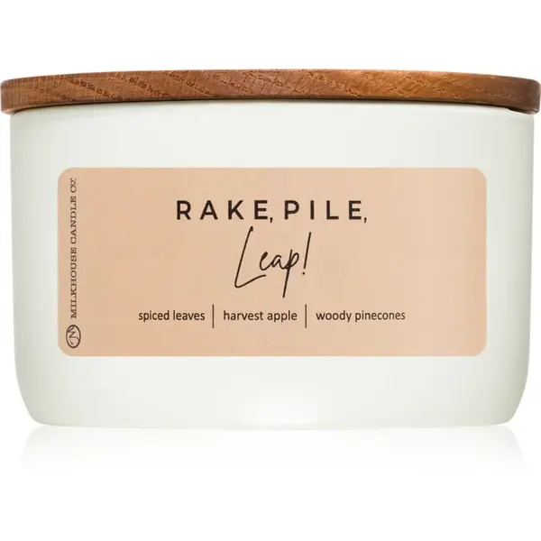 Milkhouse Candle Co. Statement Rake, Pile, Leap! vonná sviečka 283 g