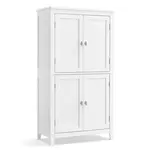 MID.YOU VYSOKÁ SKŘÍŇ, bílá, bílá, 60/110/30 cm