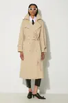 Trench kabát Kenzo Long Kimono Trench