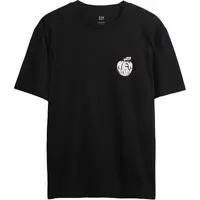 GAP V-FRCH SS GAP VINTAGE GRAPHICS Pánské tričko, černá, velikost