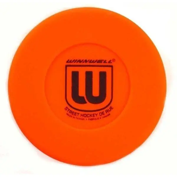 WINNWELL PVC (12PACK) Hokejový puk, oranžová, velikost