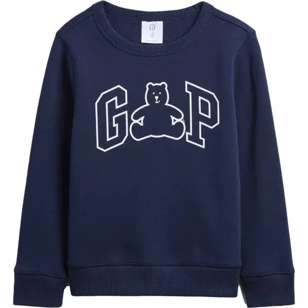 GAP V-DB GR CREW Dětská mikina, tmavě modrá, velikost 5Y