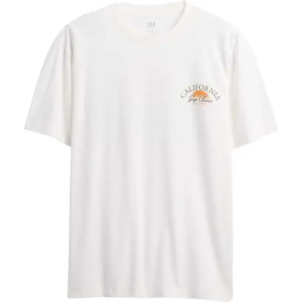 GAP V-FRCH SS GAP VINTAGE GRAPHICS Pánské tričko, bílá, velikost