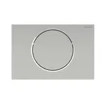 Geberit Sigma10 - Elektronické ovládání splachování, síťové napájení, kartáčovaný nerez 115.863.SN.6