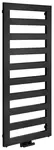 Sapho Block - Topné těleso 50x147 cm, černá mat IR185