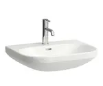 Laufen Lua - Umyvadlo 46x60 cm, s přepadem, otvor pro baterii, bílá H8110830001041