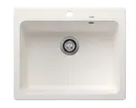 Blanco Naya 6 - Silgranitový dřez, 62x51 cm, bílá 519641