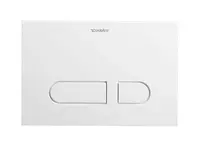 Duravit DuraSystem - Ovládání splachování, bílá WD5001011000