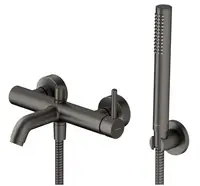 OMNIRES Y - Vanová baterie s příslušenstvím, kartáčovaný grafit Y1231GR