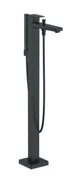 Duravit Manhattan - Vanová baterie do podlahy, matná černá MH5250000046