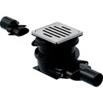 Geberit Varino - Podlahová vpusť vodorovná, d 5 cm/d1 5 cm 388.023.00.1