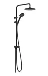 Hansgrohe Vernis Blend - Sprchový set Showerpipe 200 Reno, EcoSmart, matná černá 26099670
