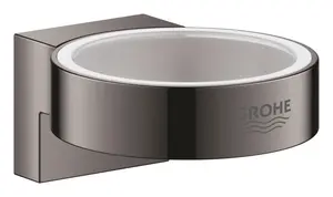 Grohe Selection - Držák skleničky/mýdelníku, Hard Graphite 41027A00