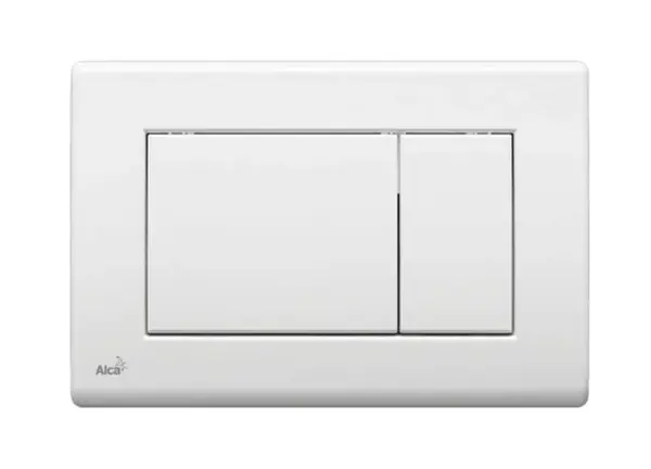 Alcadrain Basic - Ovládací tlačítko splachování, bílá M270