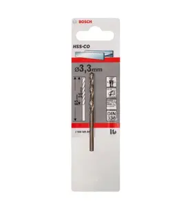 Bosch Příslušenství - Vrták do kovu, 3,3x65 mm 2608585844