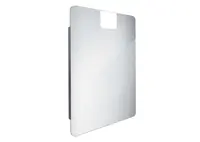 Nimco Zrcadla - Zrcadlo s LED osvětlením, 60x80 cm, hliník ZP 20002
