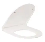 Kludi Resa D - WC sedátko Slim, SoftClosing, QuickRelease, lesklá bílá 24WCS43S