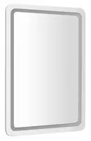 Sapho NYX - Zrcadlo s LED osvětlením 50x70 cm, hliník NY050