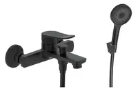 kielle Nefia - Vanová baterie s příslušenstvím, matná černá 10327SN14