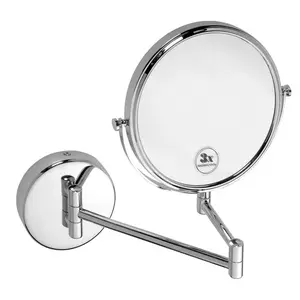 Sapho X-Round - Kosmetické zrcátko nástěnné, chrom XR006