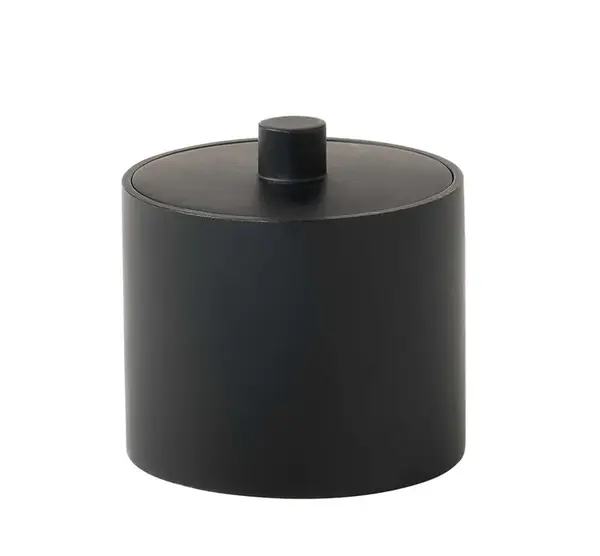 Sapho Gedy Brenda - Dóza na kosmetické potřeby, matná černá BR0314