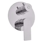 RAV Slezák Nil - Baterie pod omítku, pro 3 spotřebiče, s tělesem, chrom NL187.3