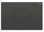 Geberit Sigma10 - Elektronické ovládání splachování, bateriové napájení, černá 115.908.DW.6