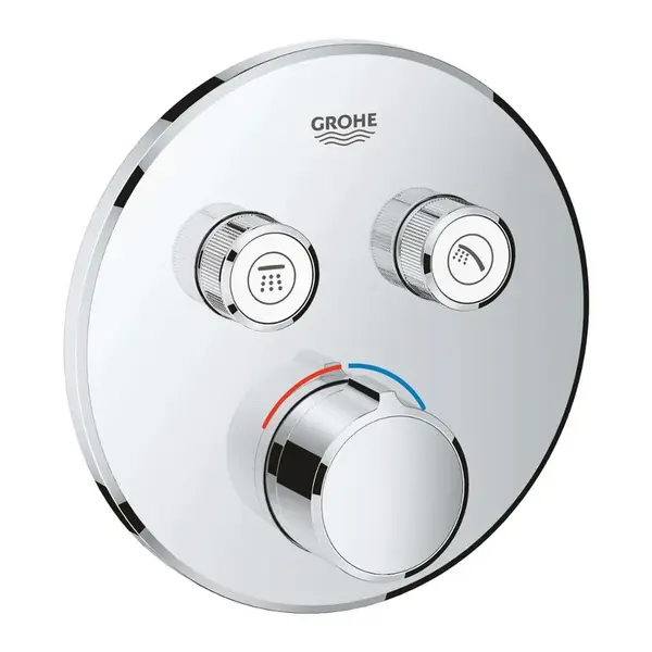Grohe SmartControl - Baterie pod omítku, 2 výstupy, chrom 29145000