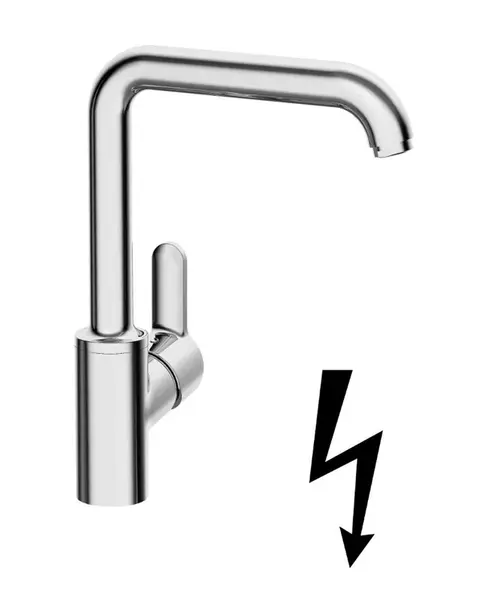 Hansa Primo - Páková dřezová baterie, pro beztlaké ohřívače, chrom 49221103