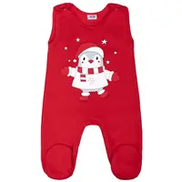 Dojčenské bavlnené dupačky Winter Penguin, vel. 86 (12-18m)