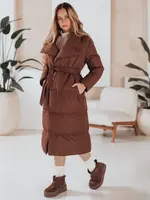 Dámský dlouhý zimní kabát FAVI