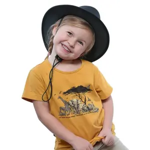 Bushman Dětský klobouk Faso, černý MD