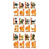 Laminované sběratelské kartičky BrainRot