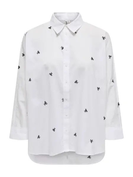 ONLY Blúzka 'ONLNEW LINA GRACE'  čierna / biela