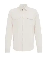 WE Fashion Prechodná bunda  krémová