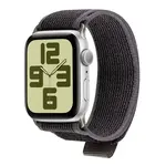 Textilní řemínek OBAL:ME pro Apple Watch 42-49mm M-L, grey/green