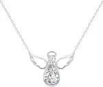 Preciosa Stříbrný náhrdelník Angelic Faith 5292 00 (řetízek, přívěsek) 50 cm