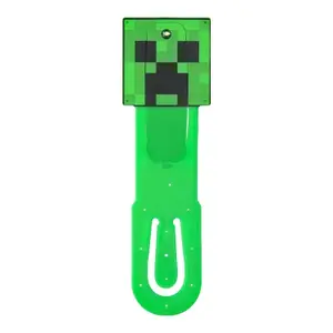 Minecraft, lampička do knihy Creeper