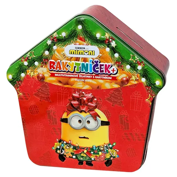 TEREZIA Rakytníček+ multivitamínové želatinky CHALOUPKA Mimoni 60 kusů