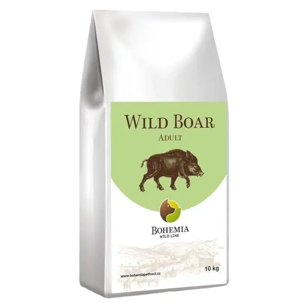 BOHEMIA Wild Adult Wild Boar granule pre psov 10 kg